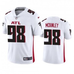 Atlanta Atlanta Falcons #98 Takkarist Mckinley Men's White 2020 Vapor Untouchable Limited NFL Jersey