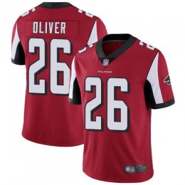 Atlanta Falcons #26 Isaiah Oliver Red Team Color Men's Stitched NFL Vapor Untouchable Limited Jersey