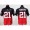 Atlanta Falcons #21 Deion Sanders Black/Red Men's Stitched NFL Elite Fadeaway Fashion Jersey