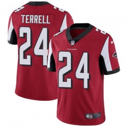 Atlanta Falcons #24 A.J. Terrell Red Team Color Men's Stitched NFL Vapor Untouchable Limited Jersey
