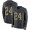 Atlanta Falcons #24 Devonta Freeman Anthracite Salute to Service Men's Stitched NFL Limited Therma Long Sleeve Jersey