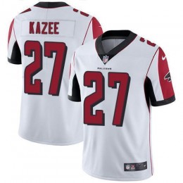 Atlanta Falcons #27 Damontae Kazee White Men's Stitched NFL Vapor Untouchable Limited Jersey