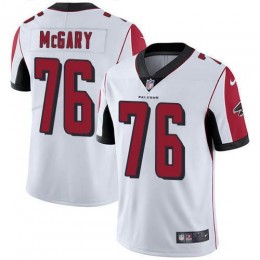 Atlanta Falcons #76 Kaleb McGary White Men's Stitched NFL Vapor Untouchable Limited Jersey