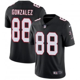 Atlanta Falcons #88 Tony Gonzalez Black Alternate Men's Stitched NFL Vapor Untouchable Limited Jersey
