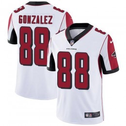 Atlanta Falcons #88 Tony Gonzalez White Men's Stitched NFL Vapor Untouchable Limited Jersey