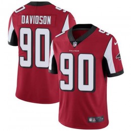 Atlanta Falcons #90 Marlon Davidson Red Team Color Men's Stitched NFL Vapor Untouchable Limited Jersey