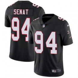 Atlanta Falcons #94 Deadrin Senat Black Alternate Men's Stitched NFL Vapor Untouchable Limited Jersey