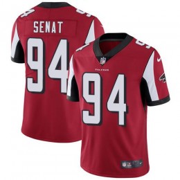 Atlanta Falcons #94 Deadrin Senat Red Team Color Men's Stitched NFL Vapor Untouchable Limited Jersey