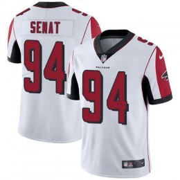 Atlanta Falcons #94 Deadrin Senat White Men's Stitched NFL Vapor Untouchable Limited Jersey