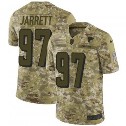 Atlanta Falcons #97 Grady Jarrett Camo Men's Stitched NFL Limited 2018 Salute To Service Jersey