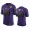 Baltimore Baltimore Ravens #80 Miles Boykin Men's Purple Team 25th Season Golden Limited NFL Jersey