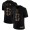 Baltimore Ravens #6 Patrick Queen Men's Black Flocked Lightning Vapor Limited NFL Jersey