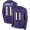 Baltimore Ravens #11 Seth Roberts Purple Team Color Men's Stitched NFL Limited Therma Long Sleeve Jersey