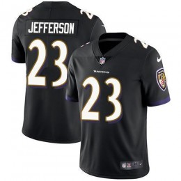 Baltimore Ravens #23 Tony Jefferson Black Alternate Men's Stitched NFL Vapor Untouchable Limited Jersey