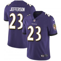 Baltimore Ravens #23 Tony Jefferson Purple Team Color Men's Stitched NFL Vapor Untouchable Limited Jersey