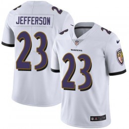 Baltimore Ravens #23 Tony Jefferson White Men's Stitched NFL Vapor Untouchable Limited Jersey