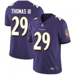 Baltimore Ravens #29 Earl Thomas III Purple Team Color Men's Stitched NFL Vapor Untouchable Limited Jersey