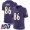 Baltimore Ravens #86 Nick Boyle Purple Team Color Men's Stitched NFL 100th Season Vapor Untouchable Limited Jersey