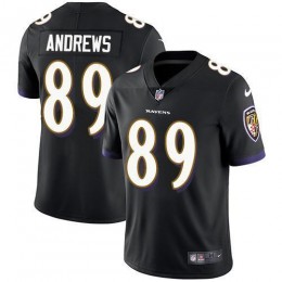 Baltimore Ravens #89 Mark Andrews Black Alternate Men's Stitched NFL Vapor Untouchable Limited Jersey