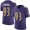 Baltimore Ravens #93 Calais Campbell Purple Men's Stitched NFL Limited Rush Jersey