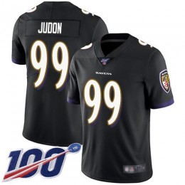 Baltimore Ravens #99 Matthew Judon Black Alternate Men's Stitched NFL 100th Season Vapor Untouchable Limited Jersey