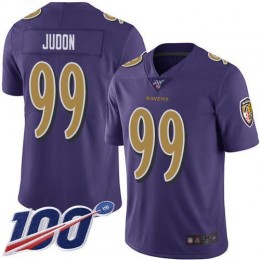 Baltimore Ravens #99 Matthew Judon Purple Men's Stitched NFL Limited Rush 100th Season Jersey
