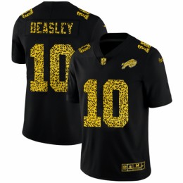 Buffalo Buffalo Bills #10 Cole Beasley Men's Leopard Print Fashion Vapor Limited NFL Jersey Black Men's
