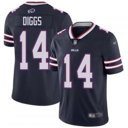 Bills #14 Stefon Diggs Navy Men's Stitched NFL Limited Inverted Legend Jersey