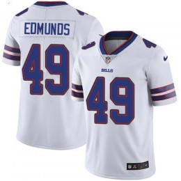 Bills #49 Tremaine Edmunds White Men's Stitched NFL Vapor Untouchable Limited Jersey