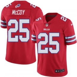 Buffalo Bills #25 LeSean McCoy Red Men's Stitched NFL Elite Rush Jersey