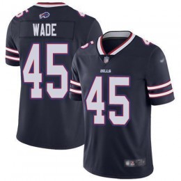 Buffalo Bills #45 Christian Wade Navy Men's Stitched NFL Limited Inverted Legend Jersey