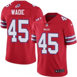 Buffalo Bills #45 Christian Wade Red Men's Stitched NFL Elite Rush Jersey