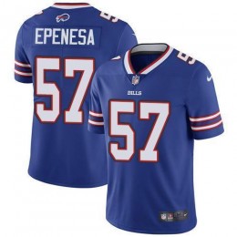 Buffalo Bills #57 A.J. Epenesas Royal Blue Team Color Men's Stitched NFL Vapor Untouchable Limited Jersey