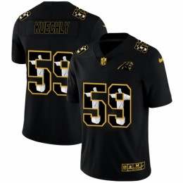 Carolina Carolina Panthers #59 Luke Kuechly Men's Carbon Black Vapor Cristo Redentor Limited NFL Jersey