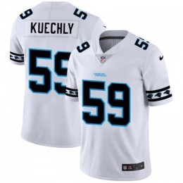 Carolina Carolina Panthers #59 Luke Kuechly White Team Logo Vapor Limited NFL Jersey