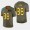 Carolina Carolina Panthers #88 Greg Olsen Men's Olive Gold 2019 Salute to Service Limited NFL 100 Jersey