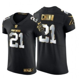 Carolina Panthers #21 Jeremy Chinn Men's Black Edition Vapor Untouchable Elite NFL Jersey