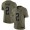 Carolina Panthers #2 D.J. Moore Men's 2022 Salute To Service Limited Jersey – Olive
