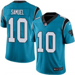 Carolina Panthers #10 Curtis Samuel Blue Alternate Men's Stitched NFL Vapor Untouchable Limited Jersey