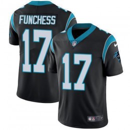Carolina Panthers #17 Devin Funchess Black Team Color Men's Stitched NFL Vapor Untouchable Limited Jersey