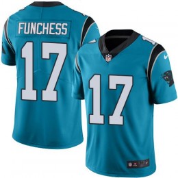 Carolina Panthers #17 Devin Funchess Blue Alternate Men's Stitched NFL Vapor Untouchable Limited Jersey