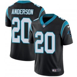 Carolina Panthers #20 C.J. Anderson Black Team Color Men's Stitched NFL Vapor Untouchable Limited Jersey