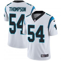 Carolina Panthers #54 Shaq Thompson White Men's Stitched NFL Vapor Untouchable Limited Jersey