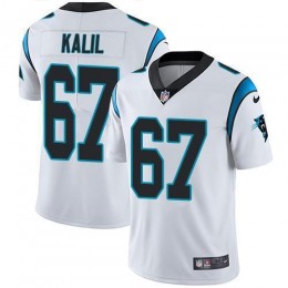 Carolina Panthers #67 Ryan Kalil White Men's Stitched NFL Vapor Untouchable Limited Jersey