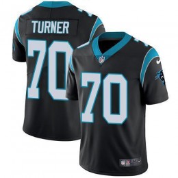 Carolina Panthers #70 Trai Turner Black Team Color Men's Stitched NFL Vapor Untouchable Limited Jersey