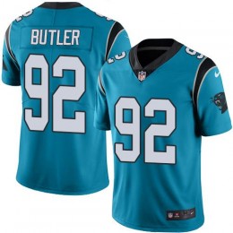 Carolina Panthers #92 Vernon Butler Blue Alternate Men's Stitched NFL Vapor Untouchable Limited Jersey