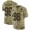 Carolina Panthers #98 Marquis Haynes Camo Men's Stitched NFL Limited 2018 Salute To Service Jersey