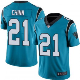 Panthers #21 Jeremy Chinn Blue Alternate Men's Stitched NFL Vapor Untouchable Limited Jersey