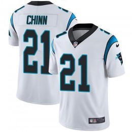 Panthers #21 Jeremy Chinn White Men's Stitched NFL Vapor Untouchable Limited Jersey