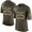 Panthers #25 Xavier Woods Green Men's Stitched NFL Limited 2015 Salute To Service Jersey